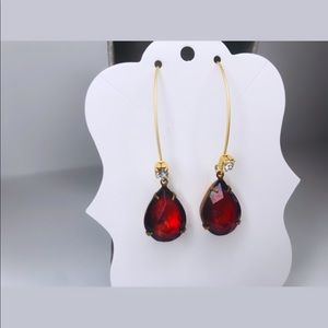 ♡ 2 for 20$ ♡ Ruby Statement Earrings